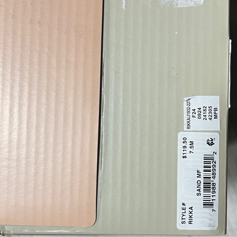 Thalia Sodi Rikka Tan and Cream High Heel Boots, 7.5 - Picture 7 of 7